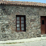 Typical Portuguese rancho (colonial houses), Colonia del Sacramento, Uruguay. Author and Copyright Pedro Gonçalves